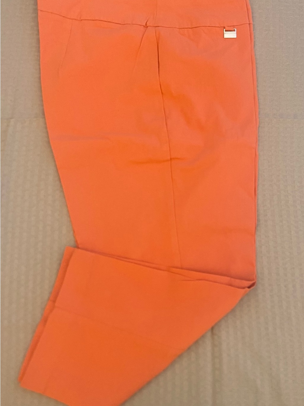 Alfani Orange Mid-Rise Tailored Women's Capri Pants